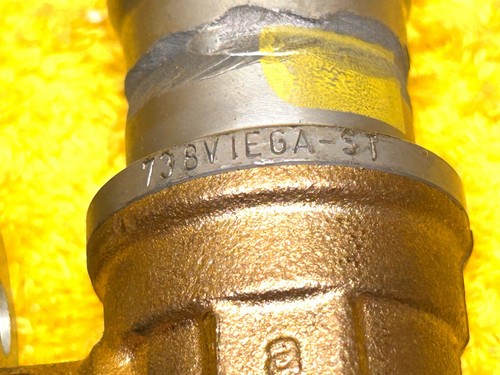 VIEGA 30600 MEGAPRESSG 1/2" x 1/2" GAS BALL VALVE MEGAPRESS CONNECTION ( NEW ) - Picture 4 of 11