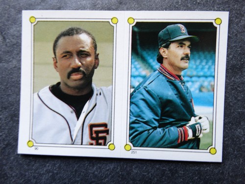 1987 OPC O-Pee-Chee Stickers Baseball Cards Complete Your Set U Pick List 1-299 - Picture 107 of 224
