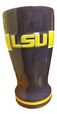 LSU Tigers Tumbler College Cup Beer Glass 16oz Ceramic Pilsner