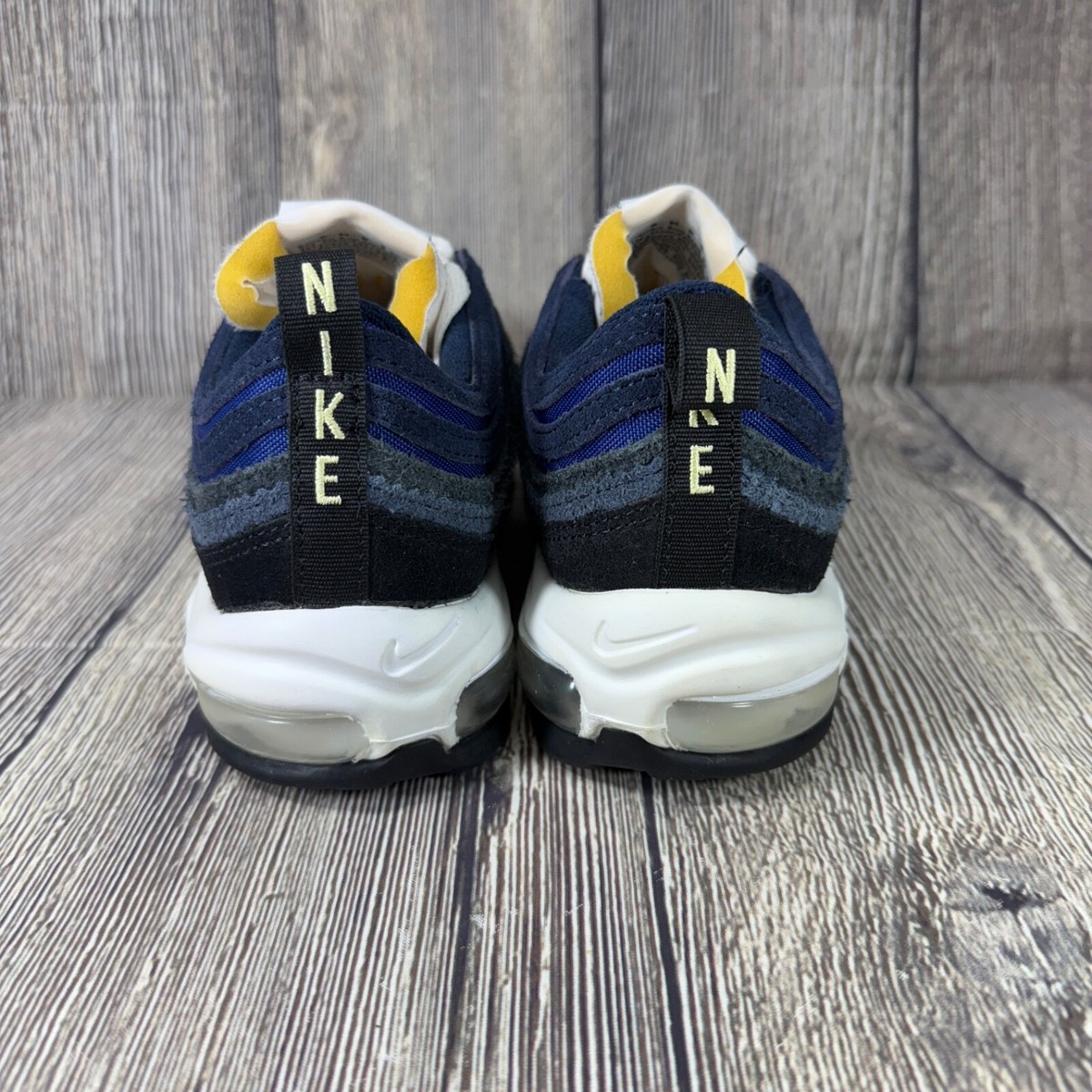 Nike Air Max 97 SE Running Club Black/Royal Blue/Obsidian Sz 6.5 DH1085-001 Nike Air Max 97 SE Running Club Black/Royal Blue/Obsidian Sz  main image 4