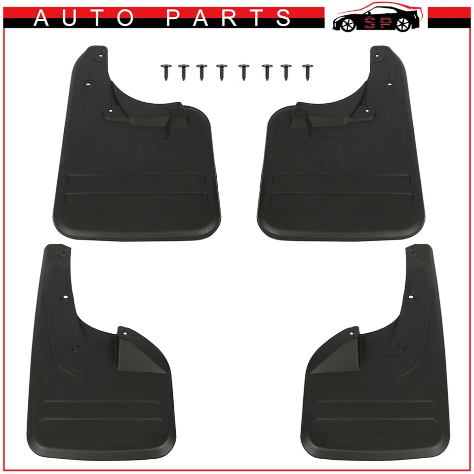 Splash Guards Mud Flaps Guards Fender Front Rear For 2010-2014 Toyota Hilux Vigo - Изображение 2 из 4