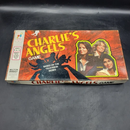 Vintage 1977 Charlie's Angels Game Milton Bradley Board Game