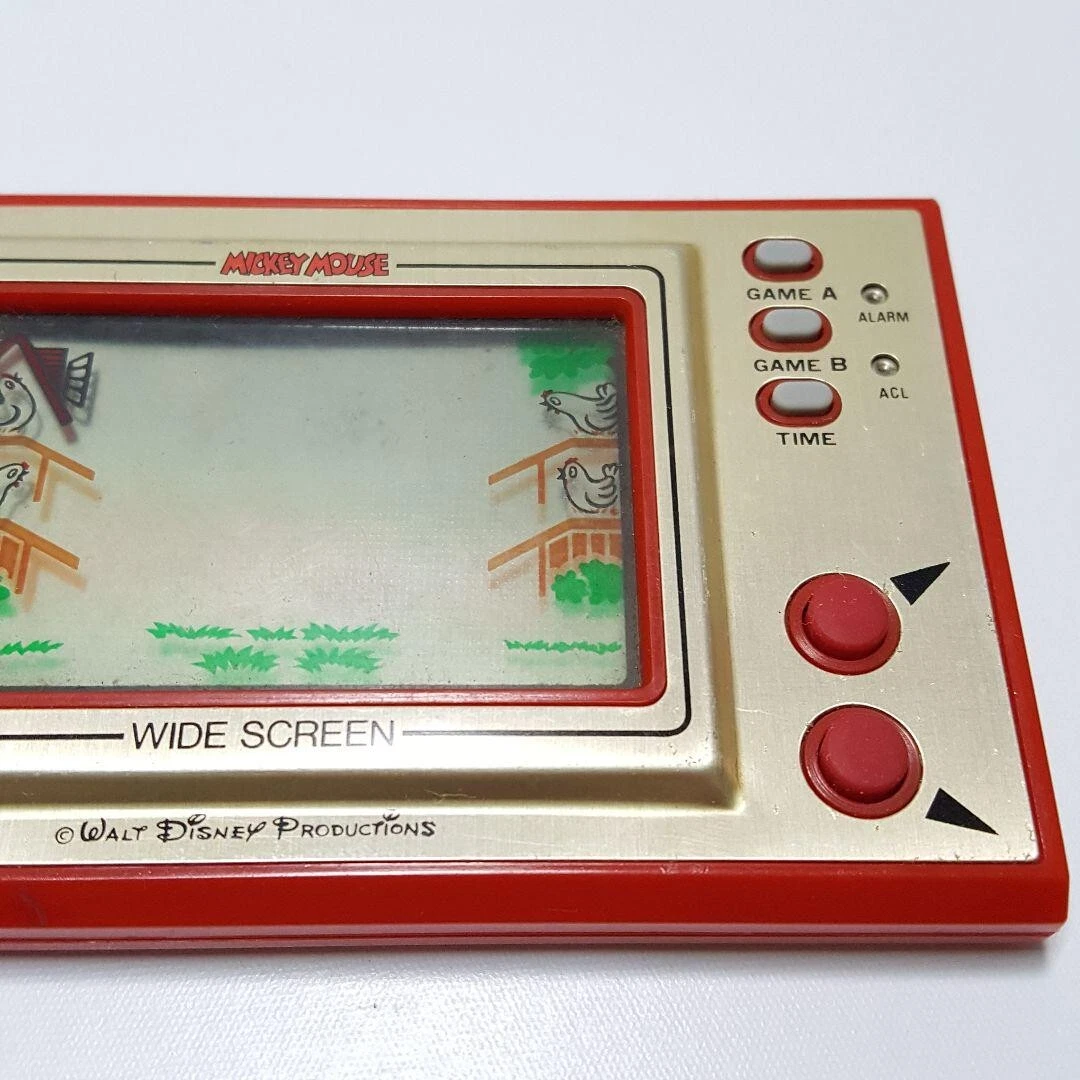 海外並行輸入正規品 【1981年製】GAME&WATCH MICKEY MOUSE 携帯用