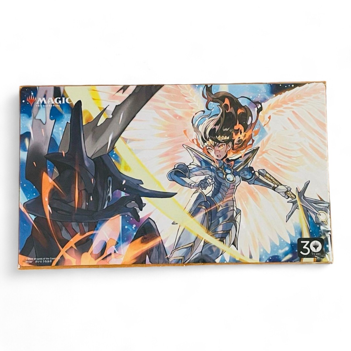 MTG 30th Anniversary Shivan Dragon and Destroy Evil Play Mat MTG 30th Anniversary Shivan Dragon and Destroy Evil Play Mat