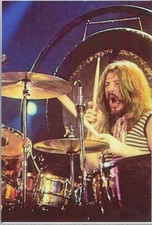 Drummerr John Bonham of Led Zeppelin Re-Print 4x6 #0124 Drummerr John Bonham of Led Zeppelin Re-Print 4x6 #0124