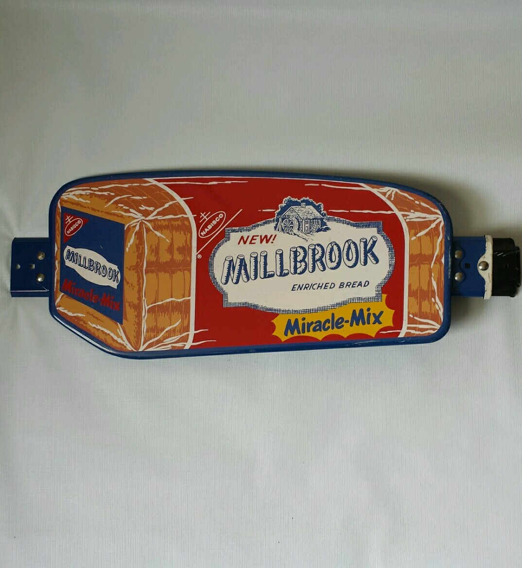 Vintage Rare Nabisco Millbrook Enriched Bread Door Push Country Store Sign eBay