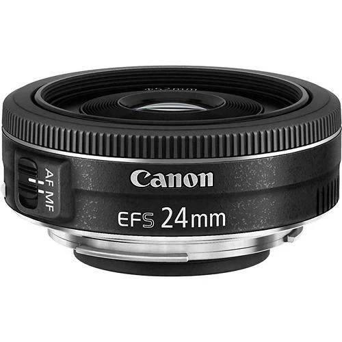 Lente Canon EF-S 24 mm f/2,8 STM T3 T5 T6 T7 T3I 50D 60D 70D 80D T6S T6I T5I Foto 2 de 4