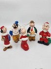 Vintage Lot/5 Popeye And Friends Christmas Ornaments Presents