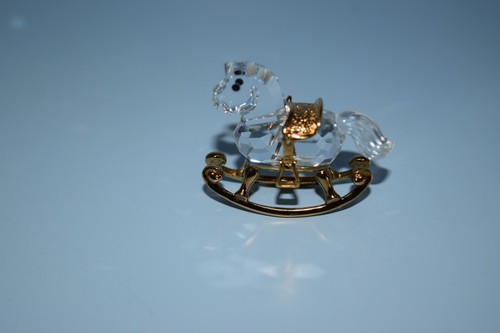 Rare Discontinued Swarovski Crystal Memories Schaukelpferd 199447 retired 2005