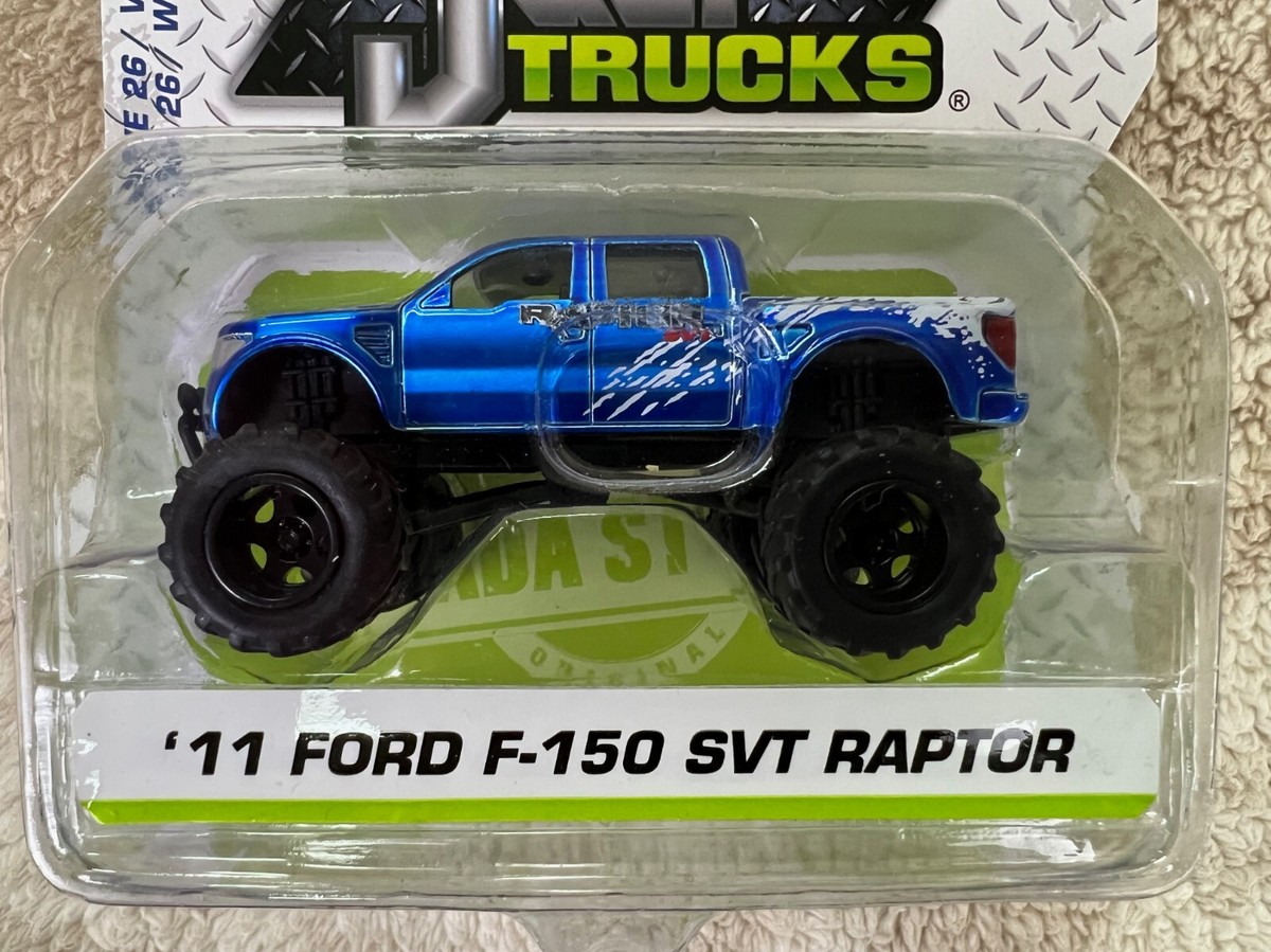 🔥🔥🔥🔥Jada Just Trucks 2011 Ford F-150 SVT Raptor Blue