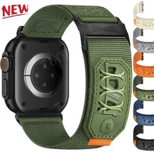 For iWatch Series 11 10 9 8 7 6 5 4 3 2 1 SE Ultra Replacement Nylon Strap Band