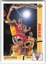 1991-92 Upper Deck Scottie Pippen #125 Chicago Bulls