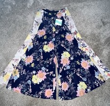 Brand New With Tags Umgee Wide Legged Floral Pants Size Small