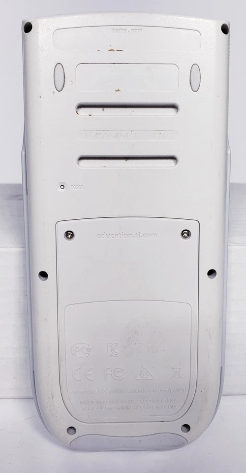 TI-84 Plus C Silver Edition Color Graphing Calculator w/ Cover  TESTED - Image 2 of 3