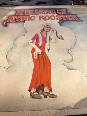 ATOMIC ROOSTER - In Hearing Of LP OG  71 Elektra EKS74109 Psych Vinyl NM-/NM-