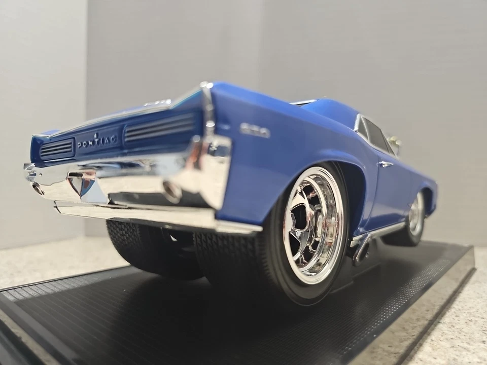 Vntg 2002 Muscle Machines 1966 Pontiac GTO Limited To 5,800 1:18 Diecast NO BOX - Image 4 of 4