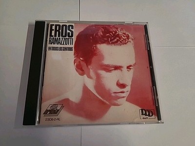 Eros Ramazzotti - En Todos Los Sentidos CD 1990 Ariola / Plays Perfect FREE S&H 