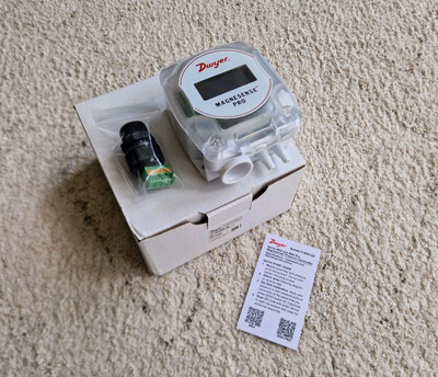 #ad Dwyer Magnesense Pro Differential Pressure Velocity Flow Transmitter W12 PA LCD GBP 75.00