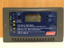 Coleman 30A, 12V Digital Solar Panel Charge Controller