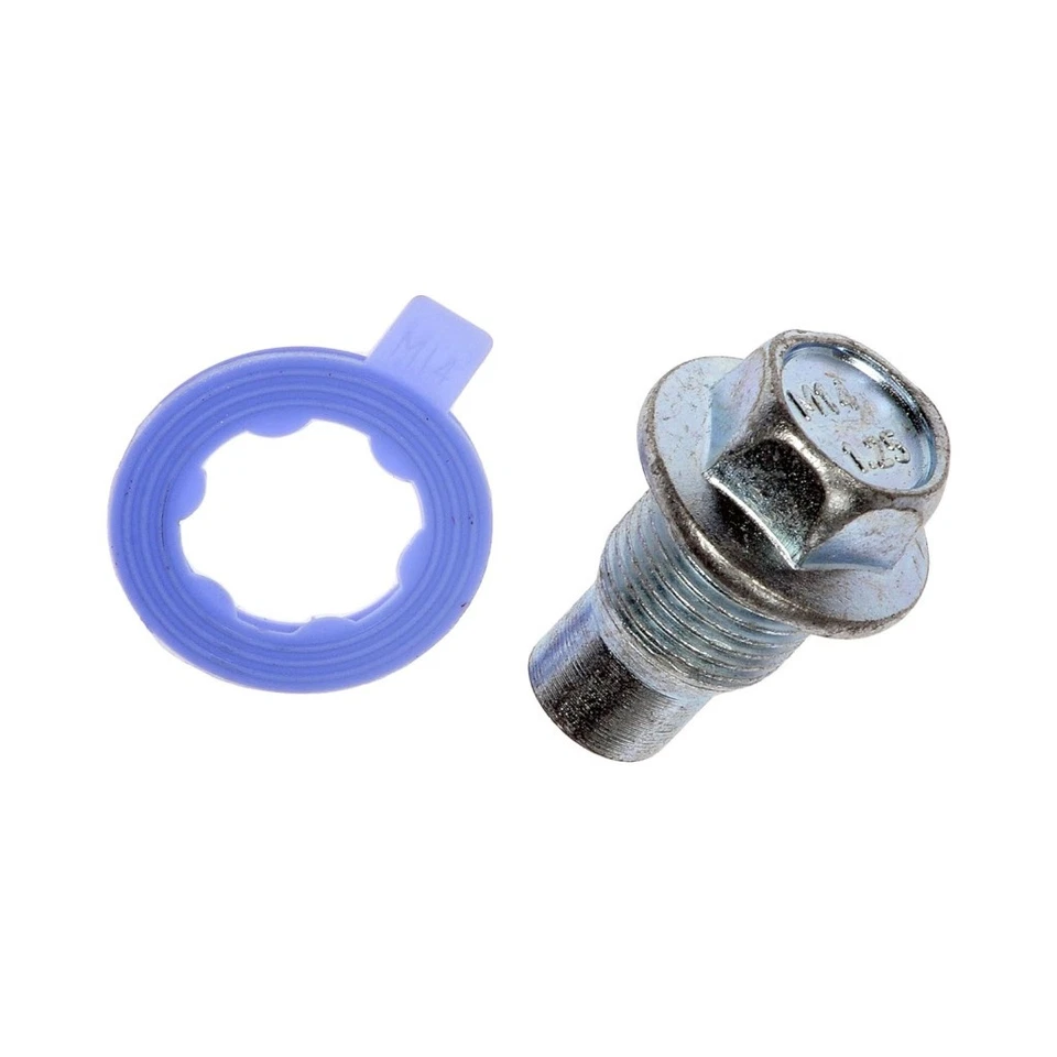 Tapón de drenaje de aceite para Ford F-250 HD 1997 | Material de acero | Plateado | Grado de perno 5,8 Foto 2 de 4
