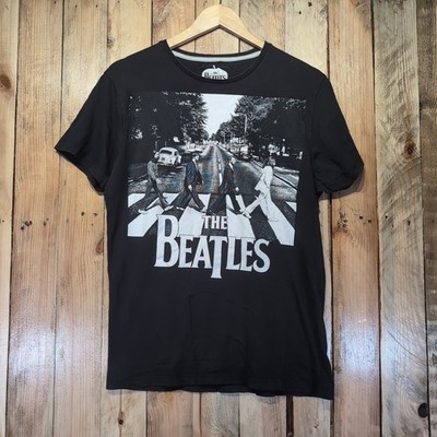 The Beatles Black Abbey Road T-Shirt Medium Herren 2011