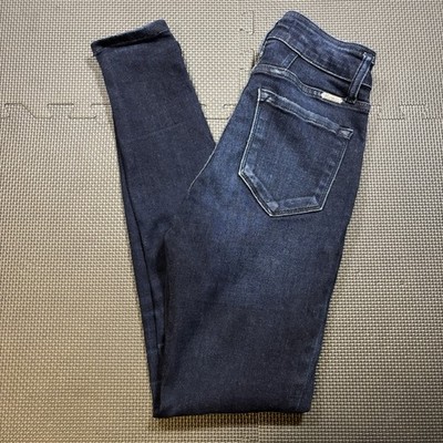 Kancan Dark Wash Skinny Jeans Women s 25 normcore casual streetwear urban punk