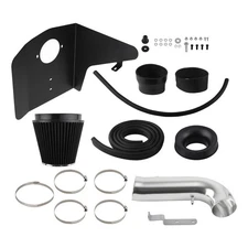 Cold Air Intake Heat Shield Pipe Filter Kit for Chevrolet Camaro 6.2L 2010-2015