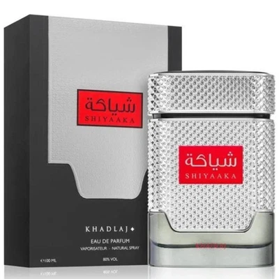 Khadlaj Shiyaaka Silver Eau De Parfum 100ml Men’s Long Lasting Arabian Perfume
