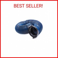 Valterra D04-0120PB 10' Standard Quick Drain RV Hose with 3" Straight Hose Adapt