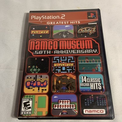 Namco Museum 50th Anniversary Sony PS2 Playstation 2 Tested CIB