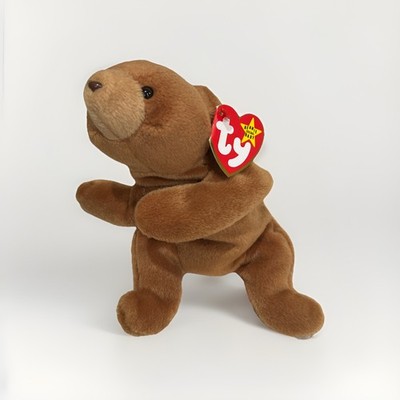 TY Beanie Baby Cubbie The Brown Bear Beanbag Toy November 14, 1993