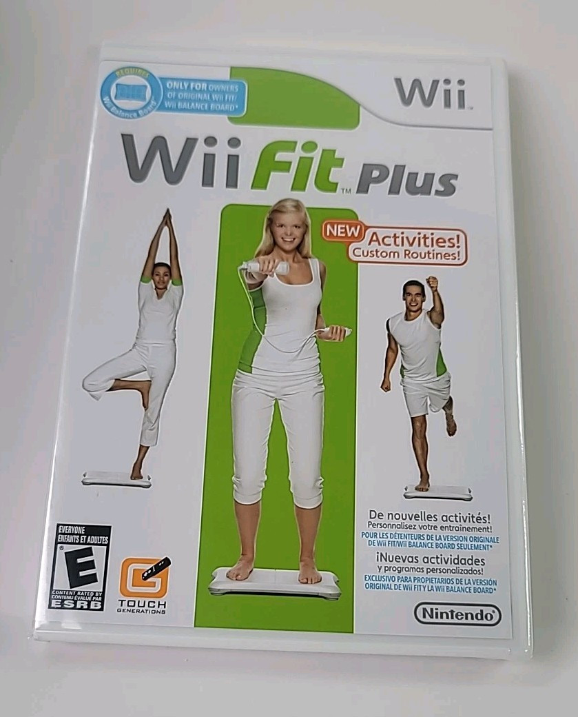 Nintendo Wii Game WII FIT PLUS Factory Sealed! New Original  display picture 1