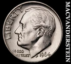 1964-D Roosevelt Dime- Silver- Choice Gem Brilliant Unc Luster No Reserve #J3359