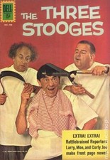 Three Stooges #7 VG 1962 Stock Image