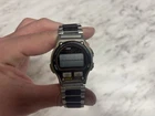 Timex Ironman 8 Lap Vintage Stainless Band Indiglo 100M Untested For Parts As Is