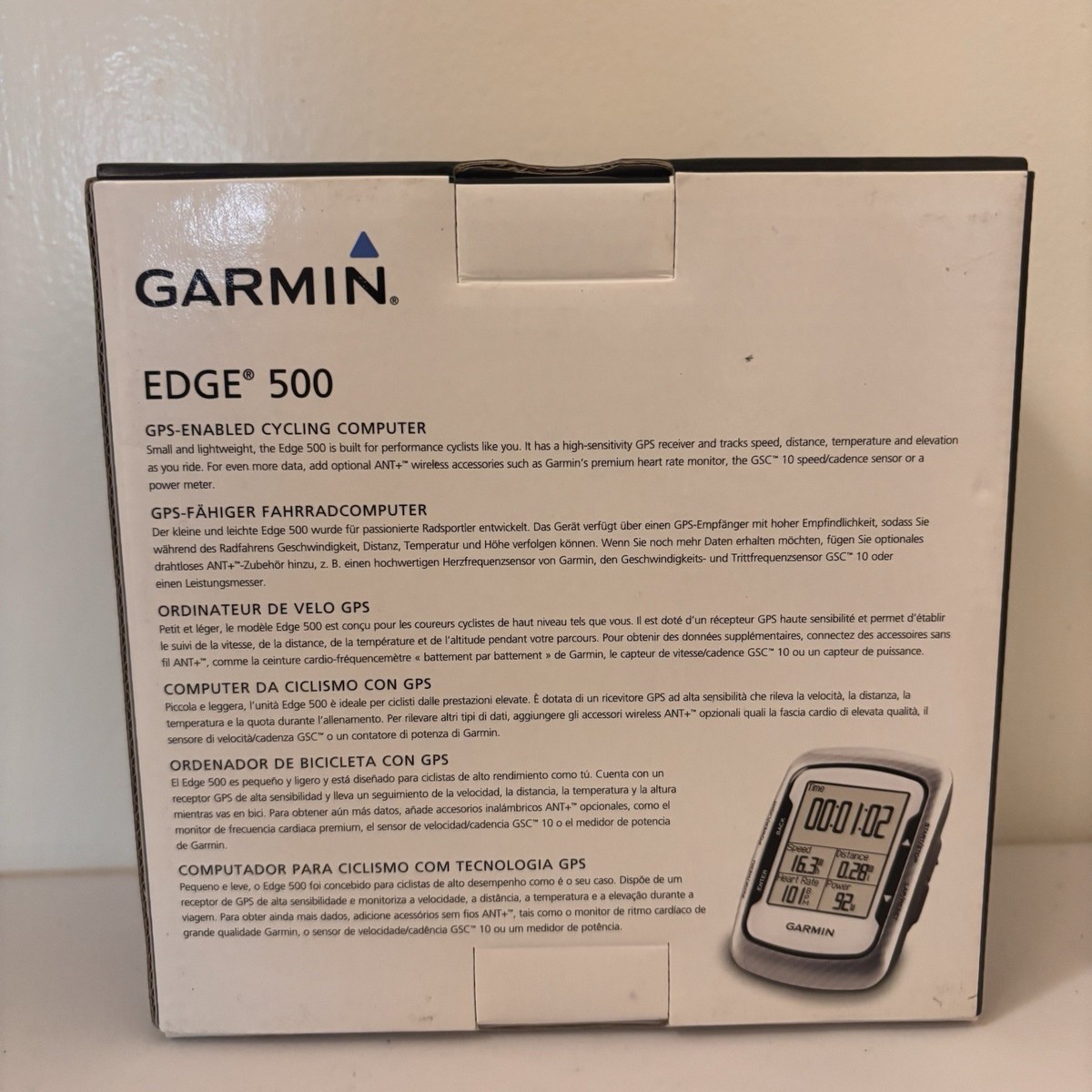 Cycling Gps Garmin Edge 500 Ant+ Garmin Edge 500 Cycle Computer