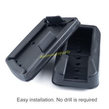 ฝาครอบแป้นเหยียบอลูมิเนียมอัลลอยด์ Great-luck สำหรับ Honda CR-V (2017-2020) – ชุดแป้นเหยียบแก๊สและเบรกกันลื่น สีน้ำเงิน ไม่ต้องเจาะรู