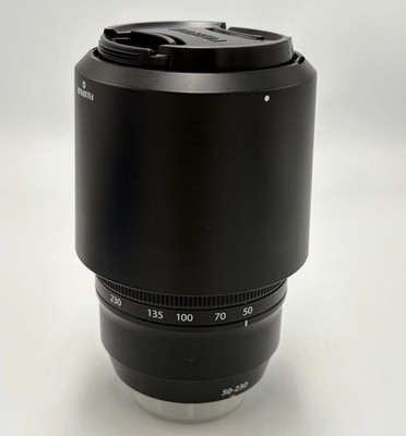 Fujifilm XC 50-230mm F4.5-6.7 OIS II Lens Black w/ Caps & Hood - 0141