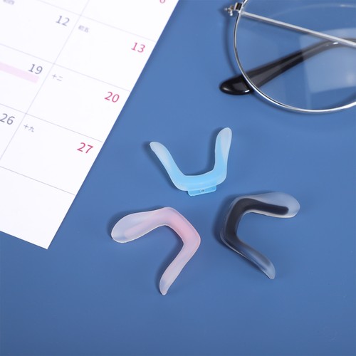 3 Piezas Almohadillas Nariz Anteojos Protector Silicona Niño para Gafas Antideslizante Adhesivo - Imagen 9 de 11
