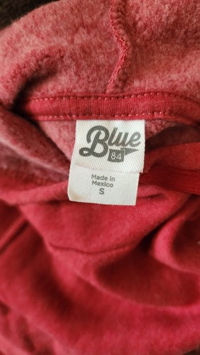 Stanford Cardinal Small Cropped Sweatshirt/Hoodie Auth Blue 84 EUC Soft Fleece - Picture 6 of 6