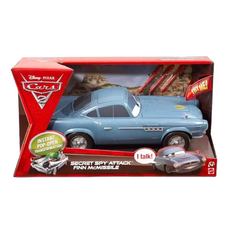 Disney - F uwaSECRET SPY ATTACK FINN MCMISSILE Disney Pixar Cars 2 Secret Spy Attack Finn McMissle New | eBay