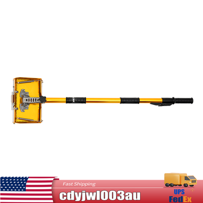 #ad 10quot; Professional Drywall Flat Finishing Box Tool w 40 64 Inch Adjustable Handle $137.75