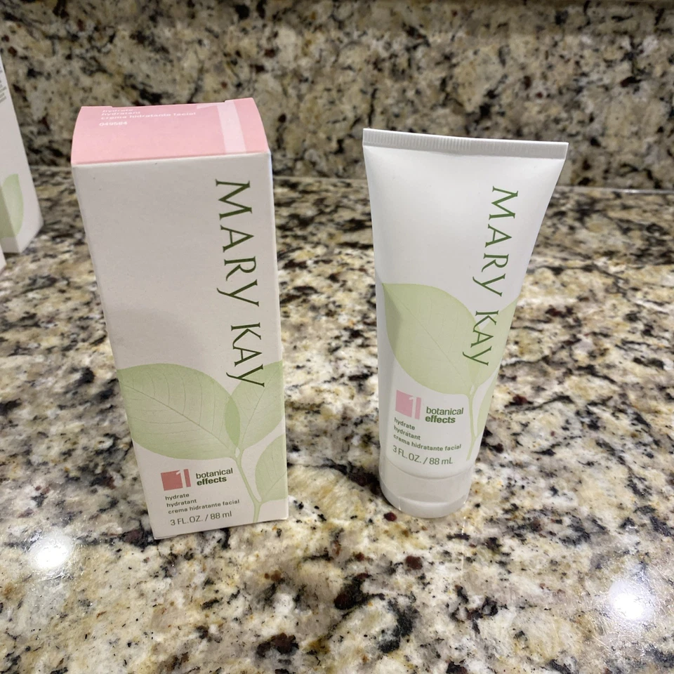 Limpiador hidratado Mary Kay Botanical Effects Fórmula 1 tamaño completo 3 OZ seco nuevo en caja Foto 4 de 4