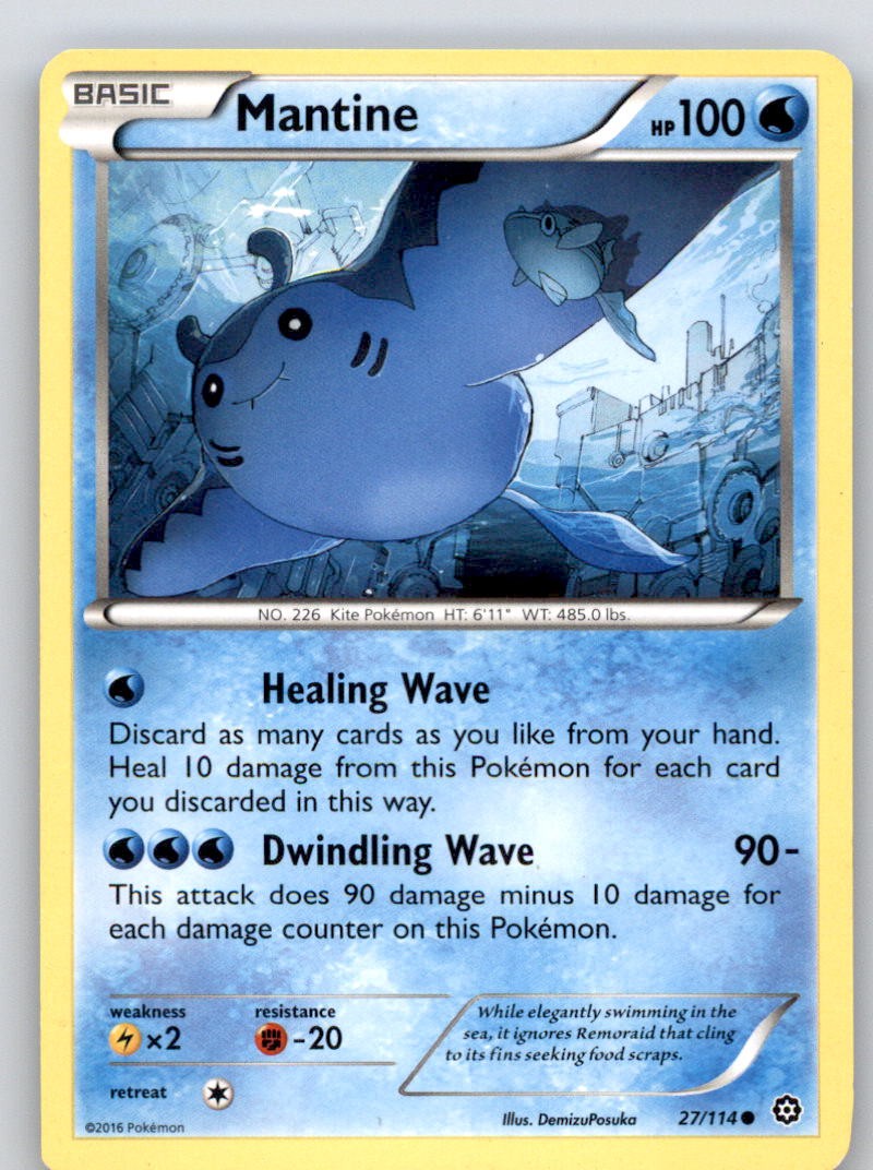 Mantine 27/114 XY - Steam Siege