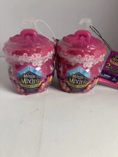 (2) Magic Mixies Mixlings FIZZ & REVEAL CAULDRONS The Crystal Woods New Sealed