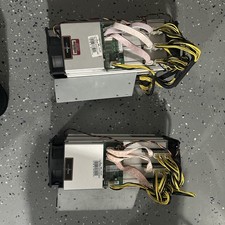 2 Bitmain Antminer S9 13.5Th & 13.0th With Psu- Send Offers