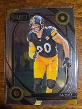 T.J. Watt 2024 Panini Select Football Club Level #294
