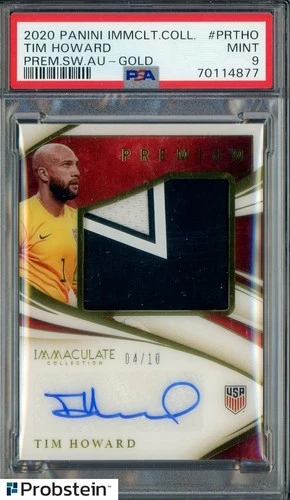 2020 Panini Immaculate Tim Howard Patch
