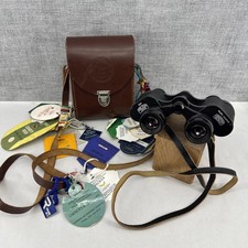 Carl Zeiss Jena Jenoptem 8x30W Made DDR Binoculars + Leather Case, Schweppes rac