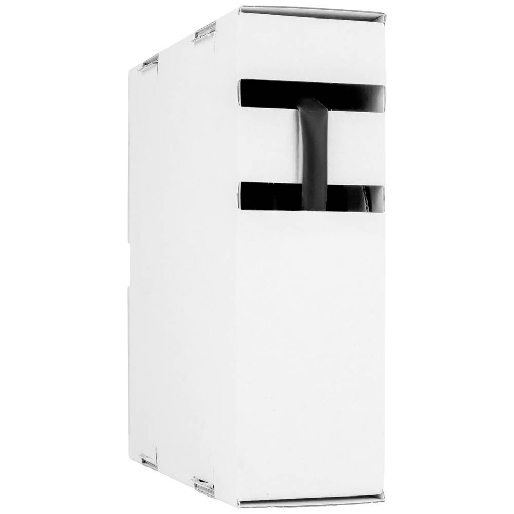Gaine thermorétractable noire 6.40 mm Hongshang pour réparer et isoler un câble électrique usé
